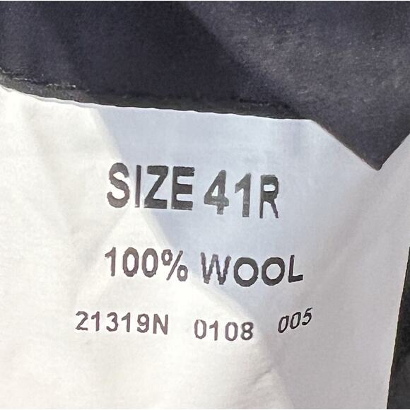 New Jos A Bank 41R Traveler Navy Blue Blazer Sport Coat Jacket - Picture 14 of 16